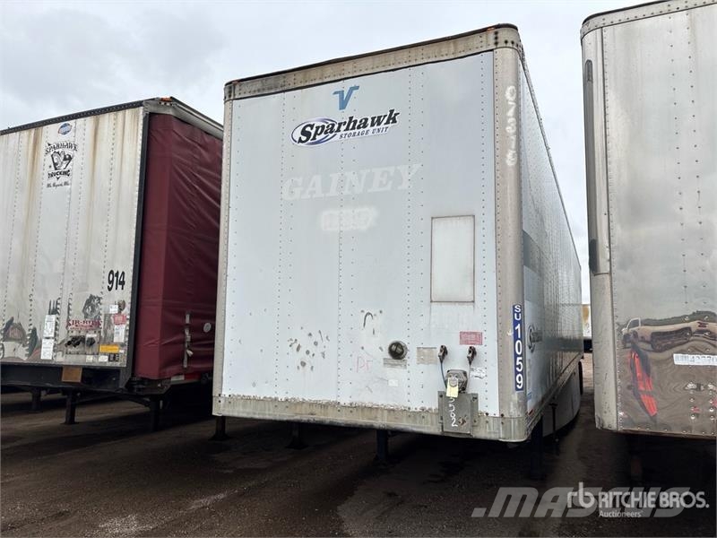 Vanguard MaxCube 53 ft x 102 in T/A Van Trailer Remorque Fourgon