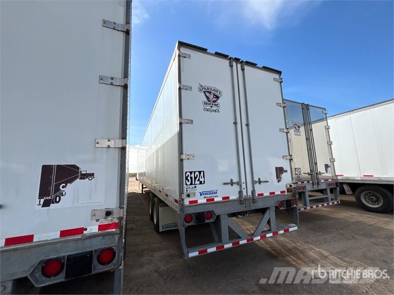 Vanguard MaxCube 53 ft x 102 in T/A Van Trailer Причепи-фургони