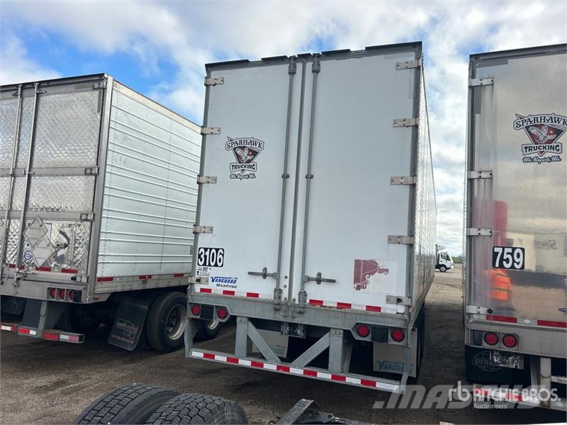 Vanguard MaxCube 53 ft x 102 in T/A Van Trailer Remorque Fourgon