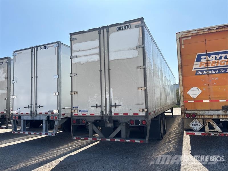 Vanguard Maxcube 53 ft x 102 in T/A Van Trailer Cajas de remolque