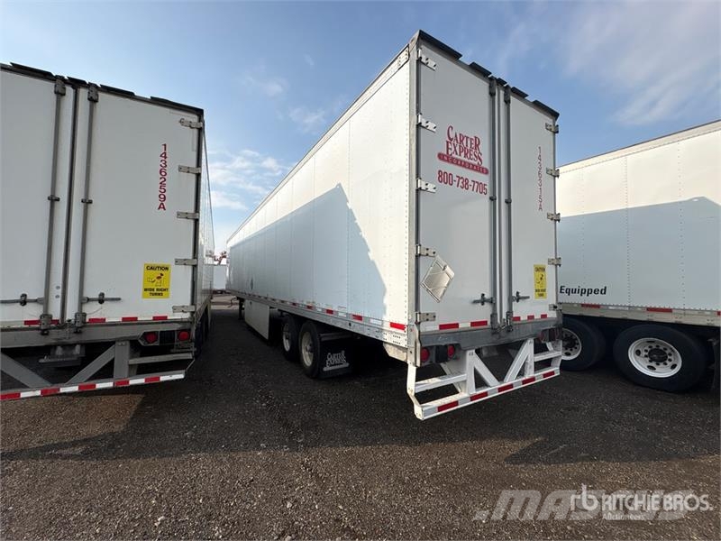 Vanguard MaxCube 53 ft x 102 in T/A Van Trailer Furgons
