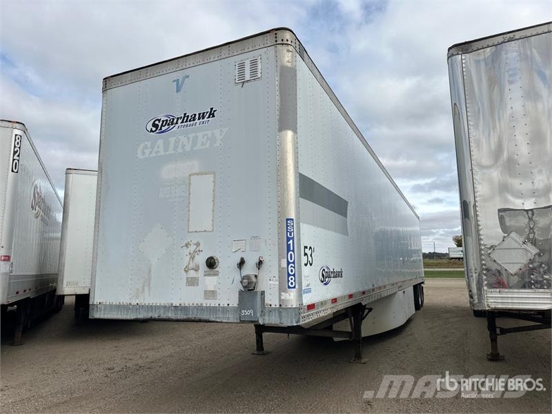 Vanguard MaxCube 53 ft x 102 in T/A Van Trailer Причепи-фургони