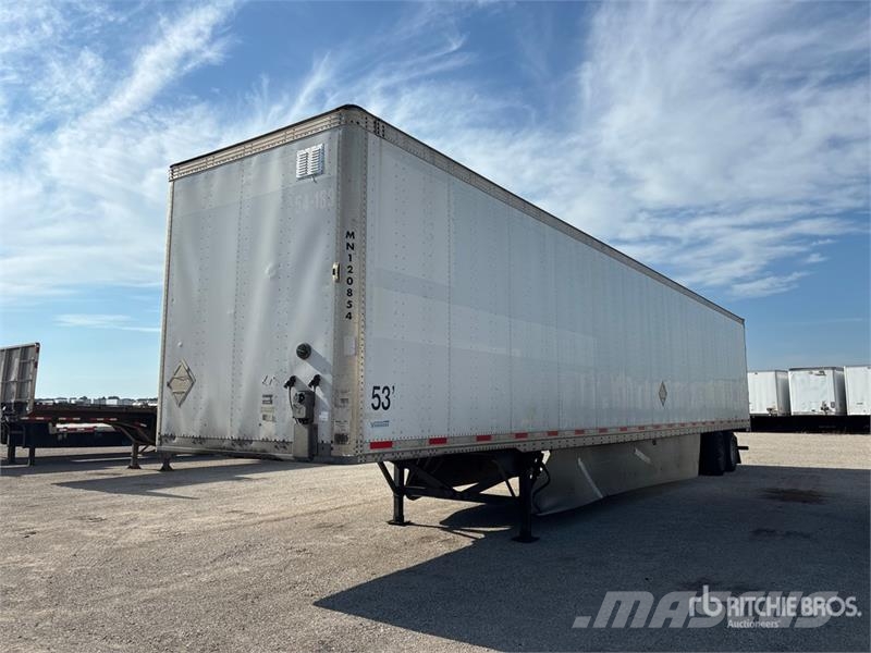 Vanguard MAXXUBE 53 ft x 102 in T/A Van Trailer Anhänger-Kastenaufbau