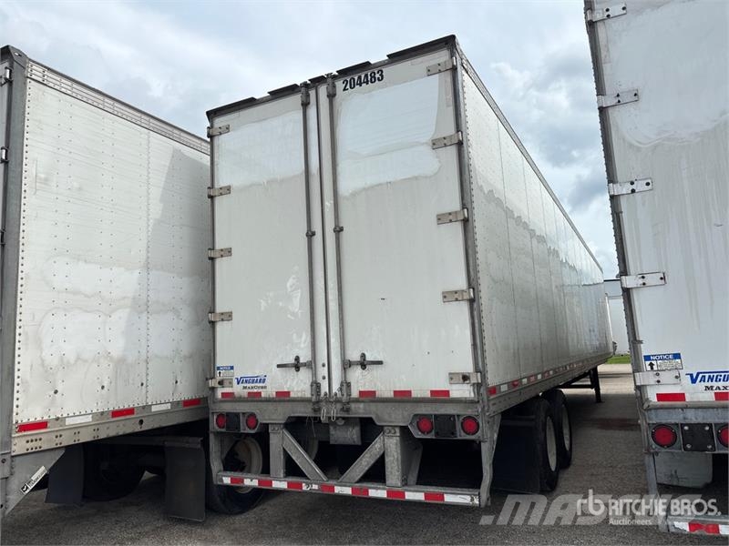 Vanguard REM MAXCUBE 53 ft x 102 in T/A Van Trailer Cajas de remolque