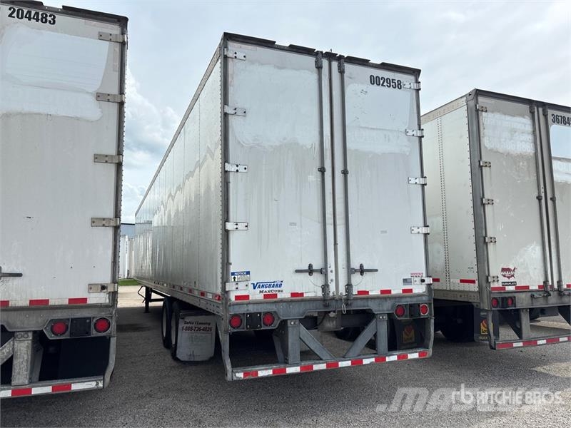 Vanguard REM MAXCUBE 53 ft x 102 in T/A Van Trailer Cajas de remolque