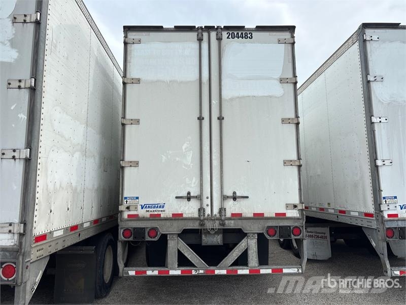 Vanguard REM MAXCUBE 53 ft x 102 in T/A Van Trailer Cajas de remolque