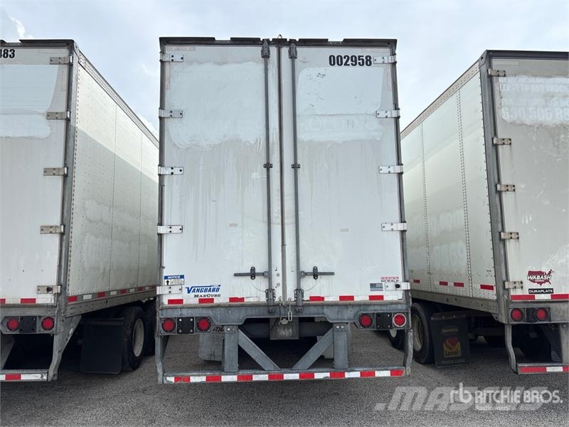 Vanguard REM MAXCUBE 53 ft x 102 in T/A Van Trailer Cajas de remolque
