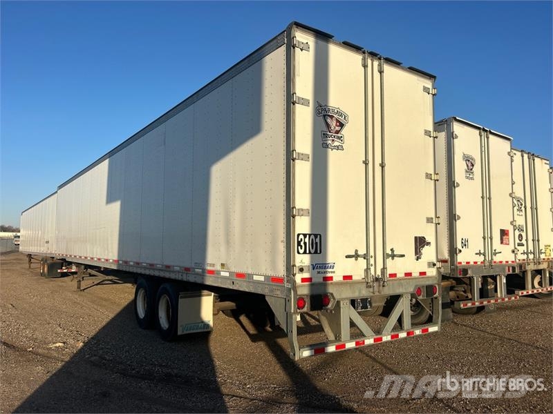 Vanguard Rem Maxcube 53 ft x 102 in T/A Van Trailer Remorque Fourgon