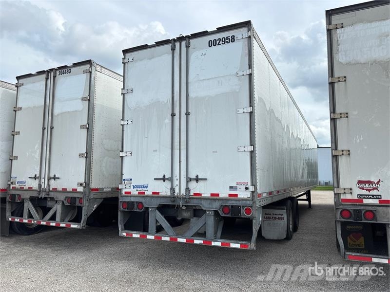 Vanguard REM MAXCUBE 53 ft x 102 in T/A Van Trailer Cajas de remolque