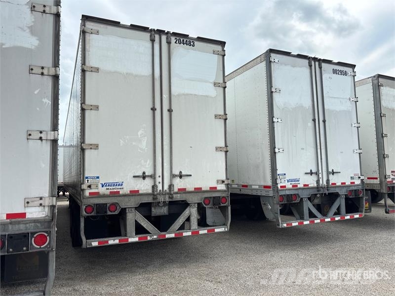Vanguard REM MAXCUBE 53 ft x 102 in T/A Van Trailer Cajas de remolque