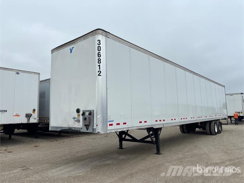 Vanguard REM VXP 53 ft x 102 in T/A Van Trailer Przyczepy ze skrzynią zamkniętą