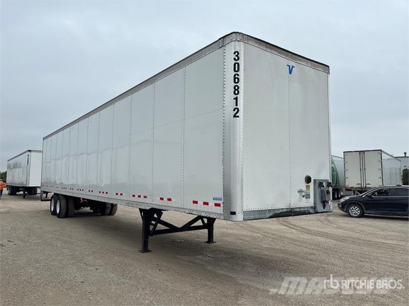 Vanguard REM VXP 53 ft x 102 in T/A Van Trailer Przyczepy ze skrzynią zamkniętą