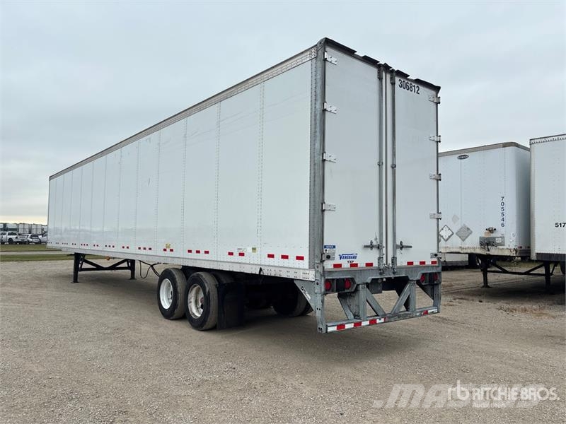 Vanguard REM VXP 53 ft x 102 in T/A Van Trailer Przyczepy ze skrzynią zamkniętą