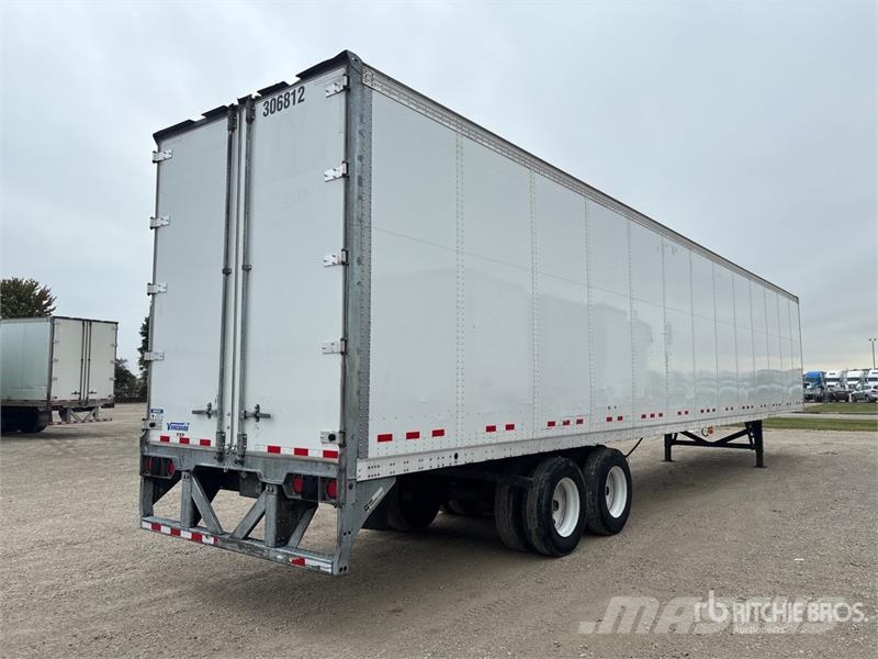 Vanguard REM VXP 53 ft x 102 in T/A Van Trailer Przyczepy ze skrzynią zamkniętą