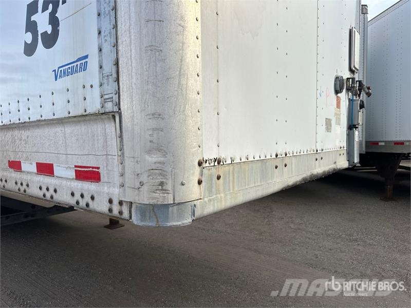 Vanguard VXP 53 53 ft x 102 in T/A Van Trailer 箱體拖車