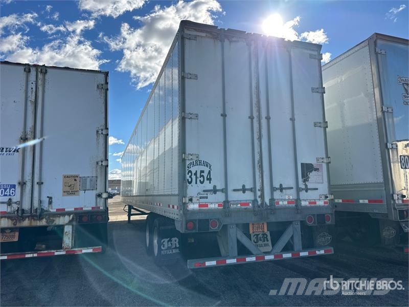 Vanguard VXP 53 53 ft x 102 in T/A Van Trailer Remorque Fourgon