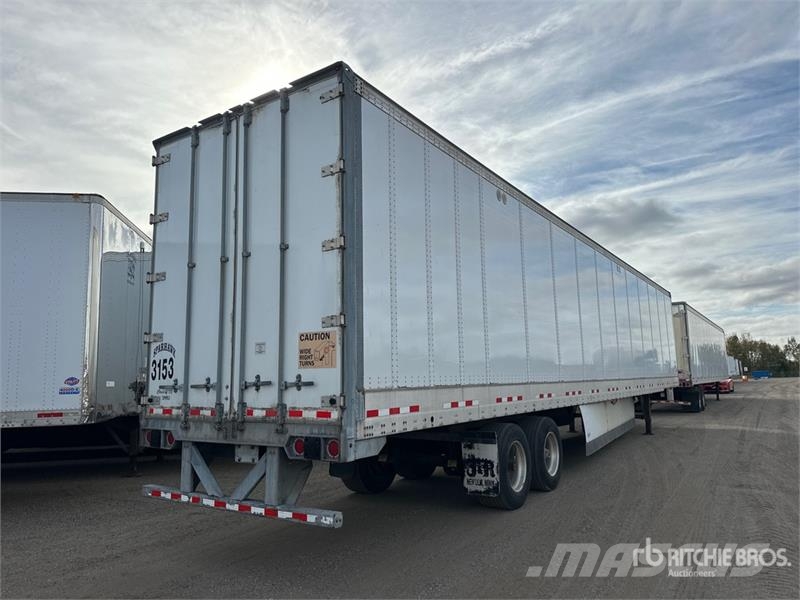 Vanguard VXP 53 53 ft x 102 in T/A Van Trailer 箱體拖車