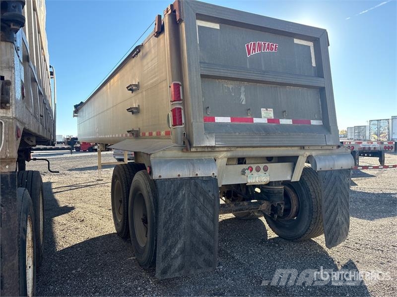 Vantage 53 ft T/A Frameless End Dump Trailer Reboques basculantes