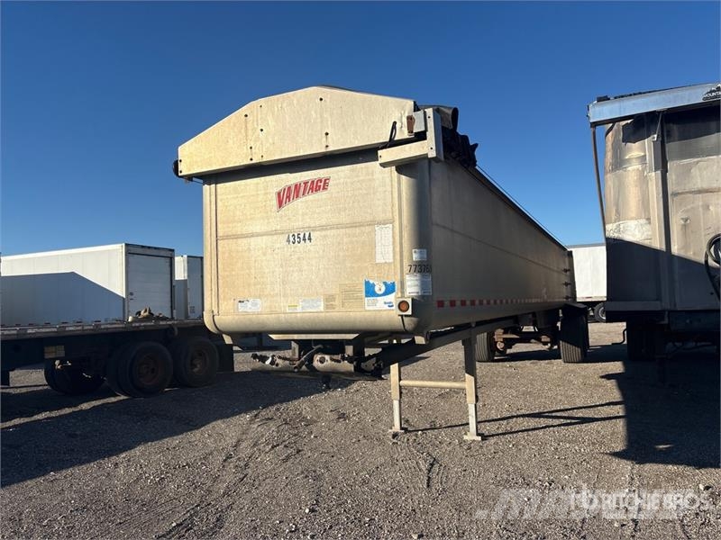 Vantage 53 ft T/A Frameless End Dump Trailer Reboques basculantes