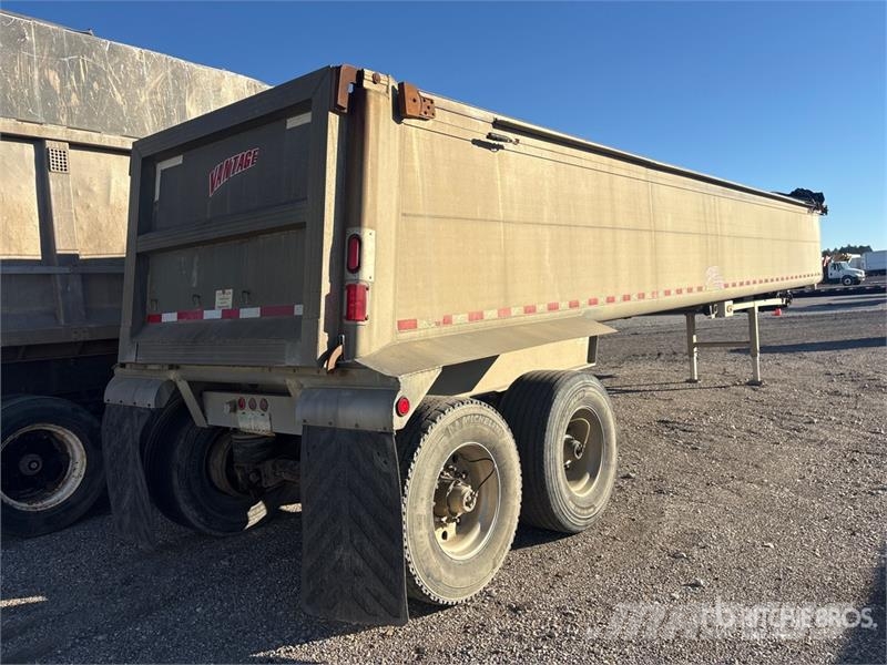 Vantage 53 ft T/A Frameless End Dump Trailer Reboques basculantes
