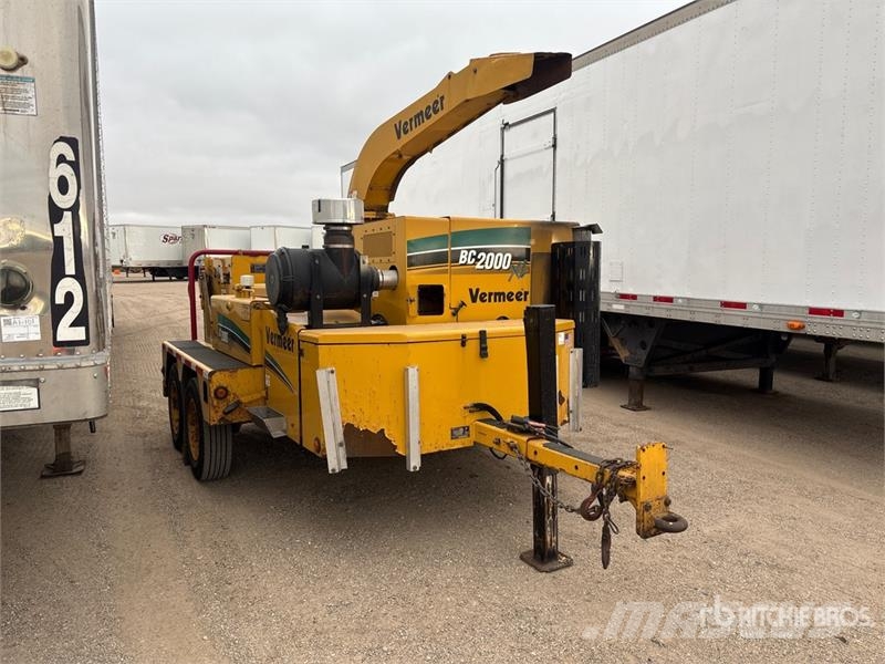 Vermeer BC2000XL Tow-Behind Wood Chipper Holzhäcksler