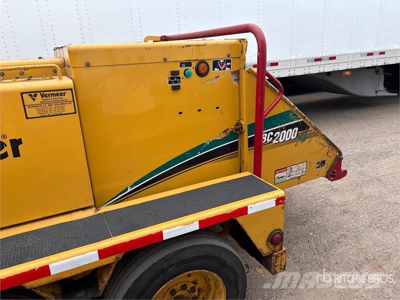 Vermeer BC2000XL Tow-Behind Wood Chipper Holzhäcksler