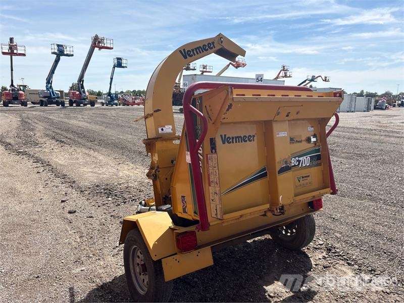 Vermeer BC700XL Wood Chipper Estilhaçadoras florestais