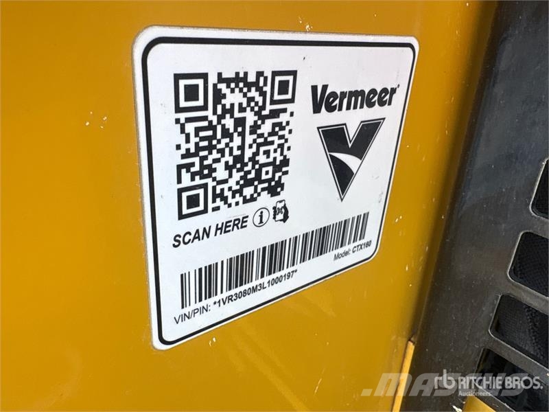 Vermeer CTX100 Compact Track Loader Lietoti riteņu kompaktiekrāvēji