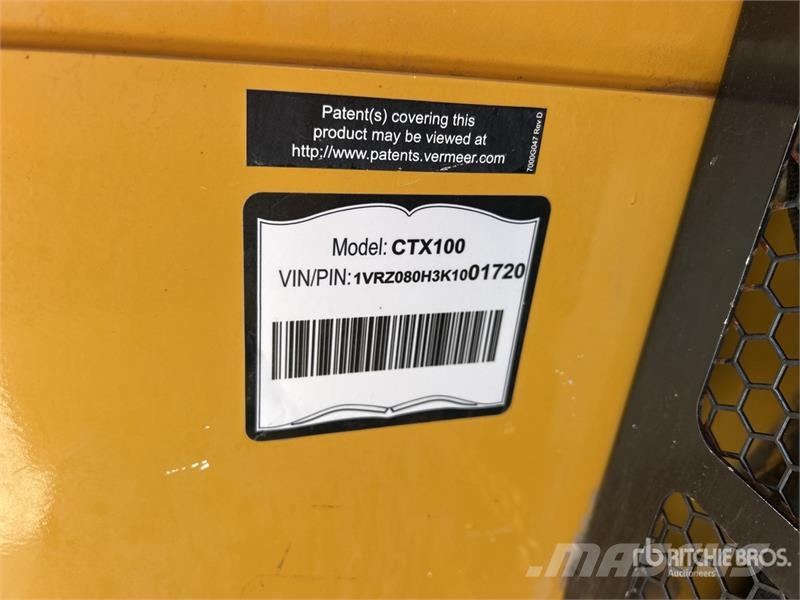 Vermeer CTX100 Mini Compact Track Loader Skid steer loaders