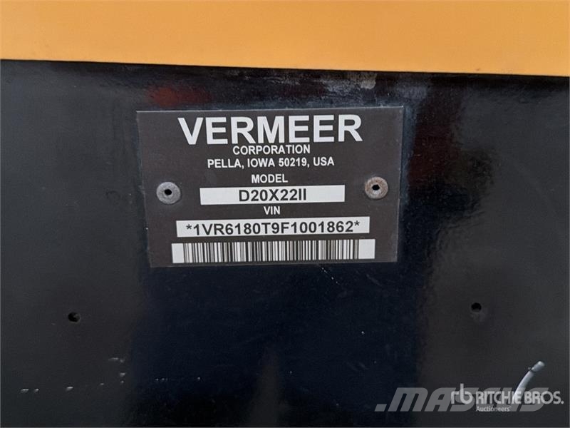 Vermeer D20X22II Oprema za horizontalno usmereno bušenje