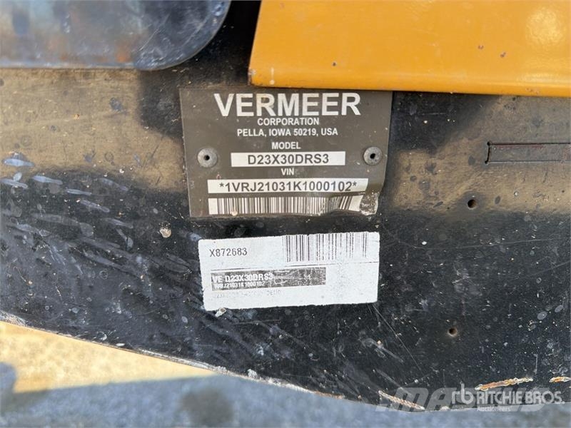 Vermeer D23X30DRS3 Directional Drill 水平/臥式定向鑽機設備