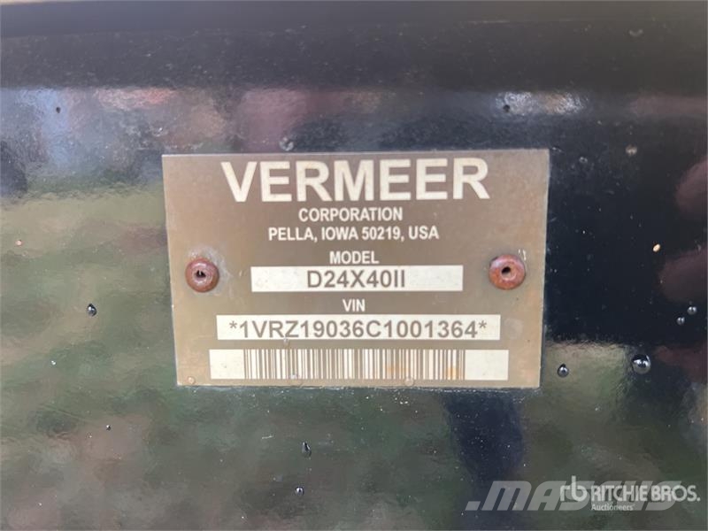 Vermeer D24x40II Directional Drill Обладнання для горизонтального буріння