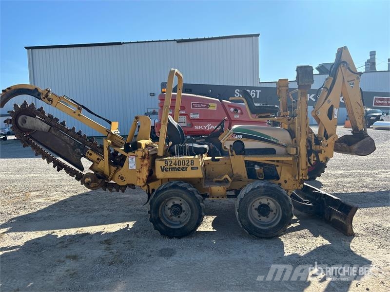 Vermeer RTX450 4x4 Trencher Pinnaselõikurid
