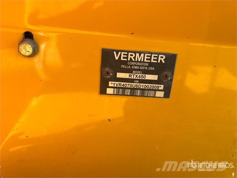 Vermeer RTX450 4x4 Trencher Pinnaselõikurid