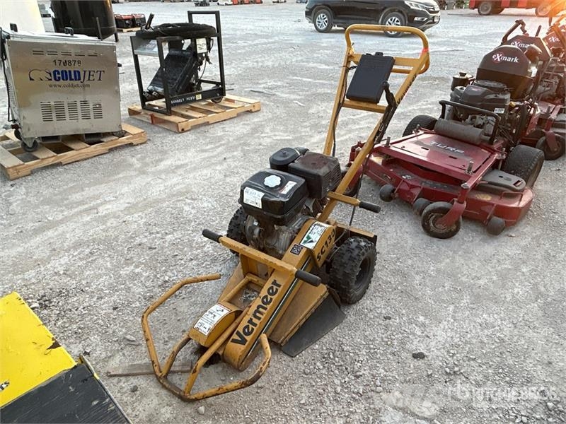 Vermeer SC130 Walk Behind Stump Grinder Gradas vibratorias / rotocultivadoras