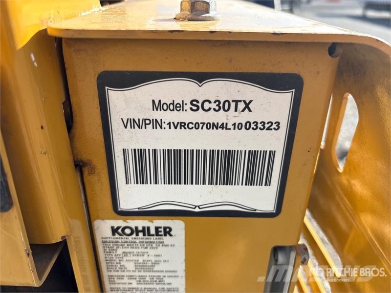 Vermeer SC30TX Tracked Stump Grinder Rotorharver/ jordfresere