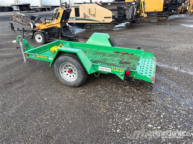 Vermeer TLR33 13 ft S/A Tilt Deck Trencher Trailer Низькорамні причепи