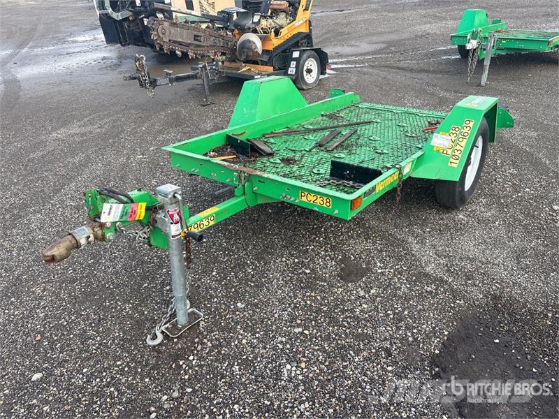 Vermeer TLR33 13 ft S/A Tilt Deck Trencher Trailer Низькорамні причепи