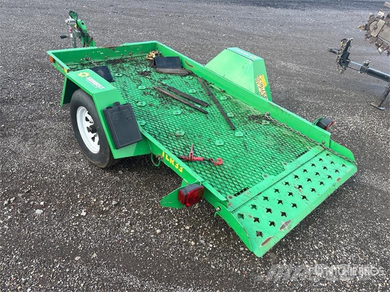 Vermeer TLR33 13 ft S/A Tilt Deck Trencher Trailer Низькорамні причепи