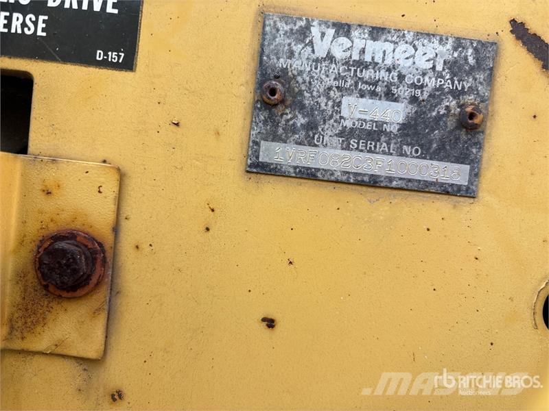 Vermeer V440 4x4 Trencher Freze za kopanje jarkov Trenčerji