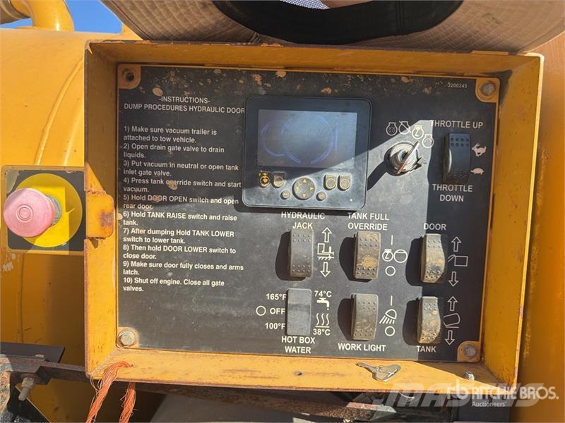 Vermeer VX50-800 800 gal T/A Vacuum Excavation Unit 드릴링 장비 부속품 및 예비 부품