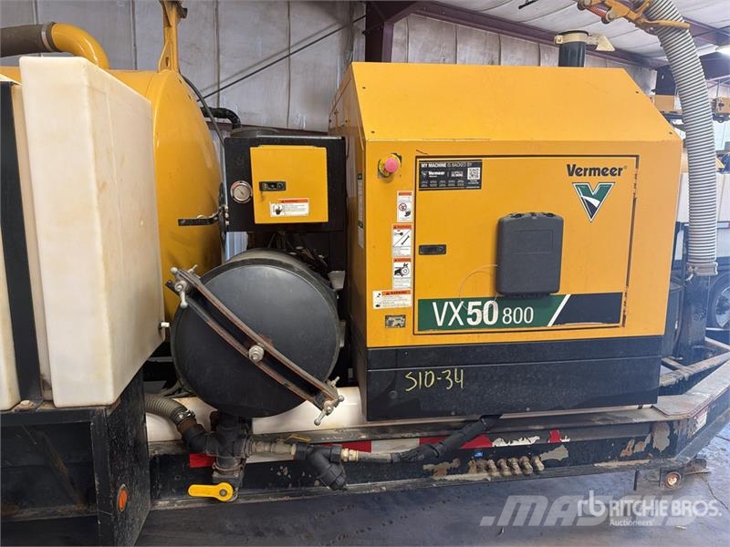 Vermeer VX50-800 800 gal T/A Vacuum Excavation Unit 드릴링 장비 부속품 및 예비 부품