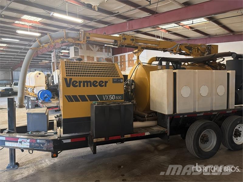Vermeer VX50-800 800 gal T/A Vacuum Excavation Unit 드릴링 장비 부속품 및 예비 부품