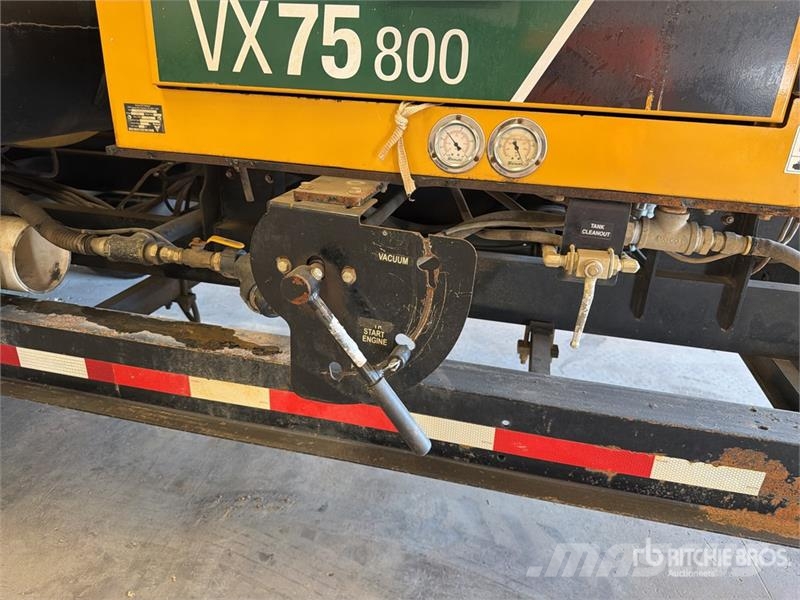 Vermeer VX75-800 800 gal T/A Vacuum Excavation Unit 드릴링 장비 부속품 및 예비 부품