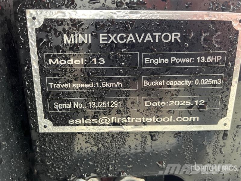 Vicsec VC13 Mini Excavator (Unused) Mini bagri <7t