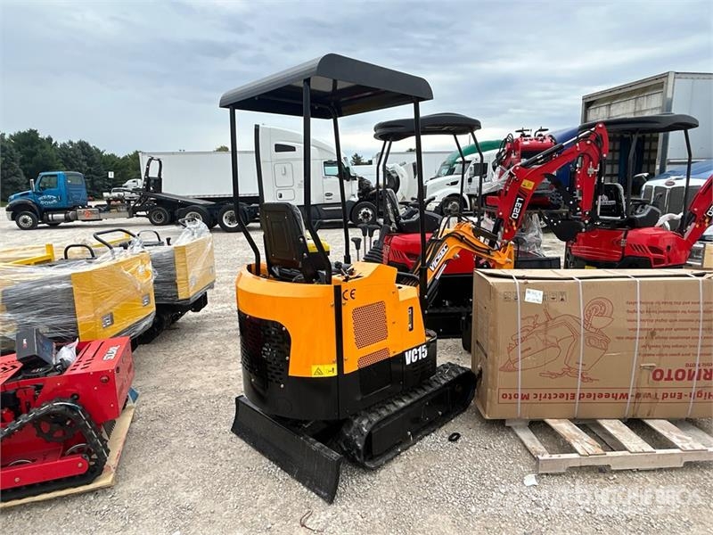 Vicsec VC15 Mini Excavator (Unused) Minigravemaskiner
