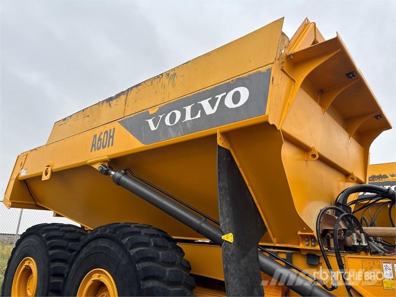 Volvo A60H Articulated Dump Truck Belden kirma kaya kamyonu