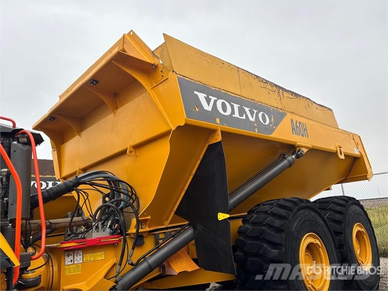Volvo A60H Articulated Dump Truck Belden kirma kaya kamyonu