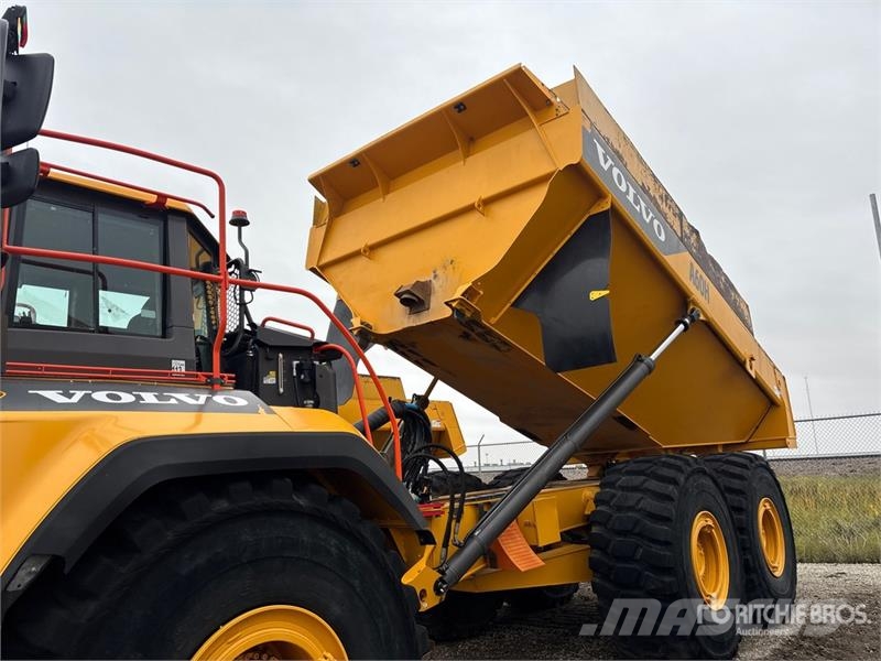 Volvo A60H Articulated Dump Truck Belden kirma kaya kamyonu