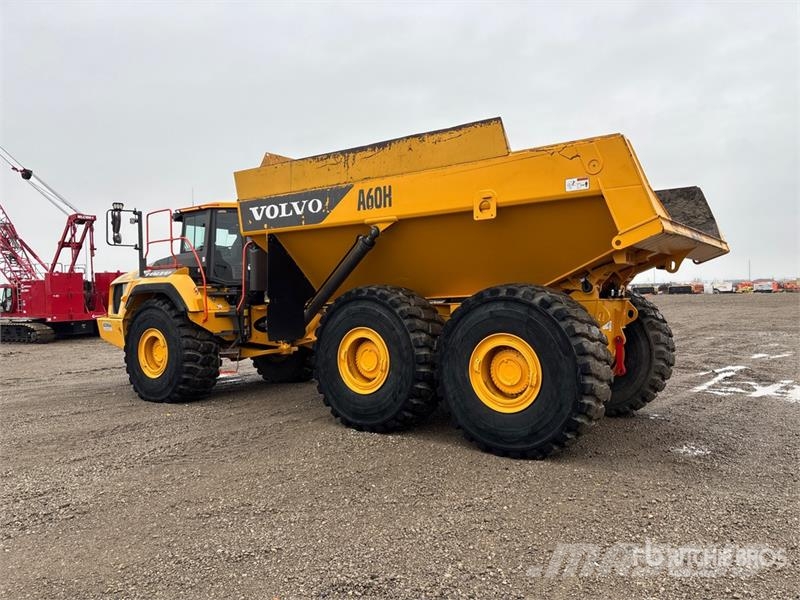 Volvo A60H Articulated Dump Truck Belden kirma kaya kamyonu